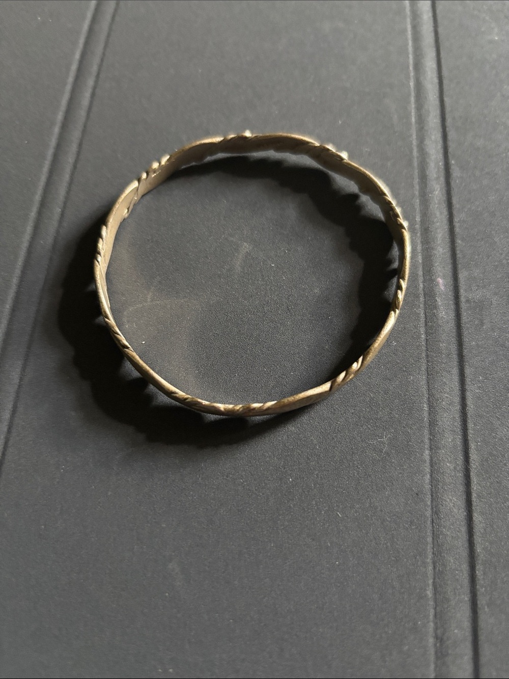 Classic Twisted Gold-Tone Bangle Bracelet - Women Jewelry